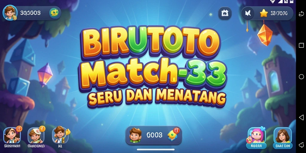 Gameplay BIRUTOTO yang penuh warna dan mengasyikkan.
