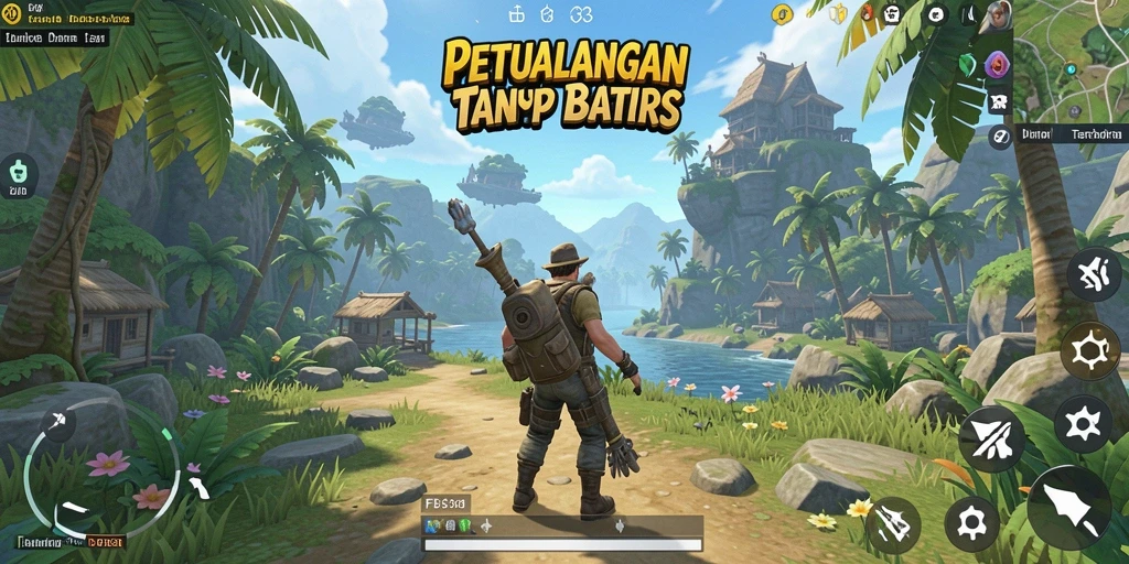 Gameplay menarik di dunia terbuka FB333 dengan banyak eksplorasi.
