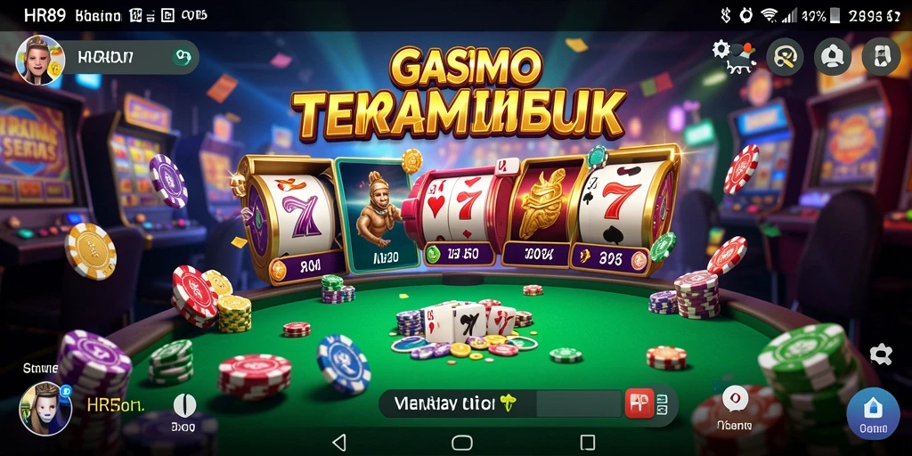 Tampilan menarik dari gameplay Kasino HR89 yang seru dan mendebarkan.