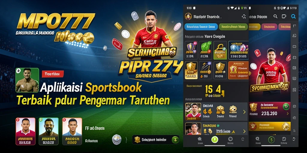 Tampilan utama MPO777 dengan berbagai pilihan taruhan olahraga.