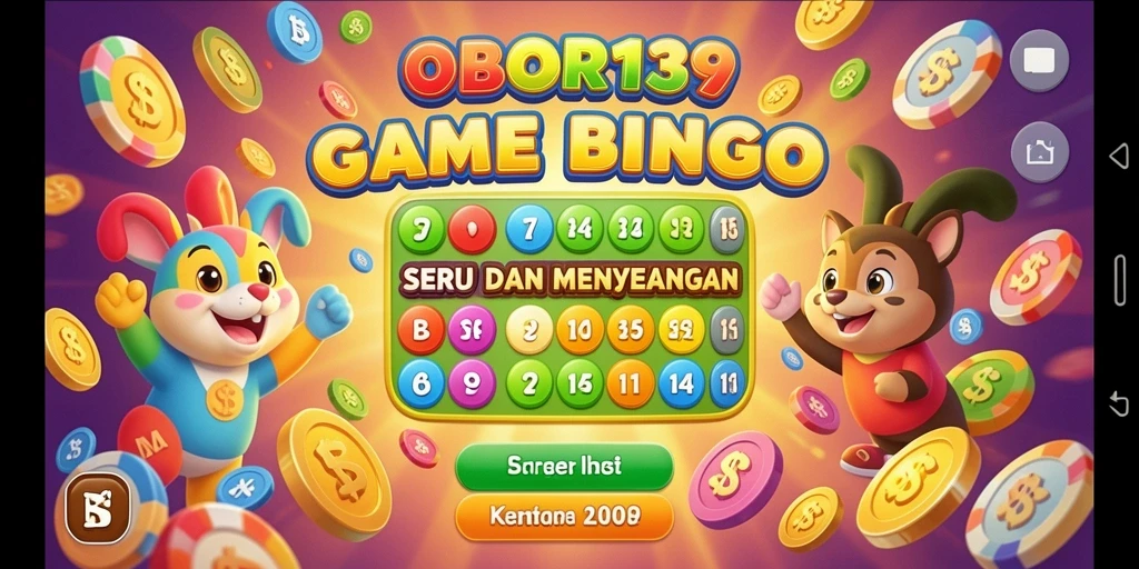 Screenshot OBOR138 menunjukkan suasana gameplay Bingo yang dinamis.