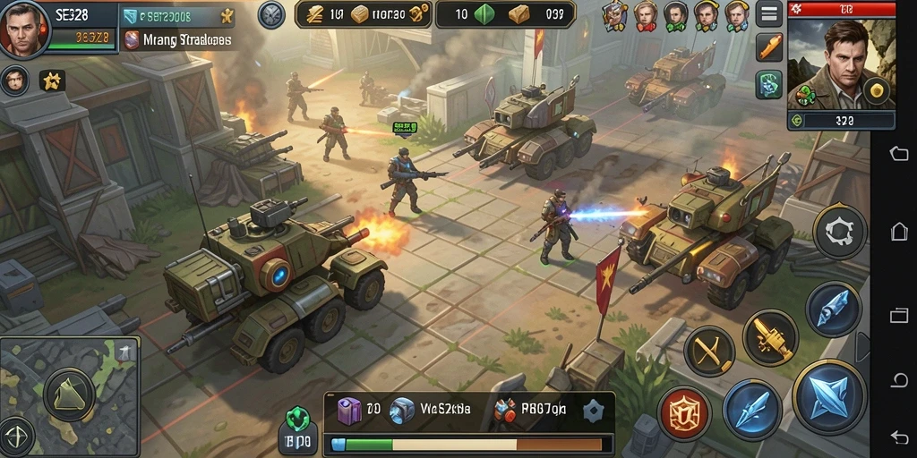 Tampilan gameplay SE328 yang menarik dan strategis.