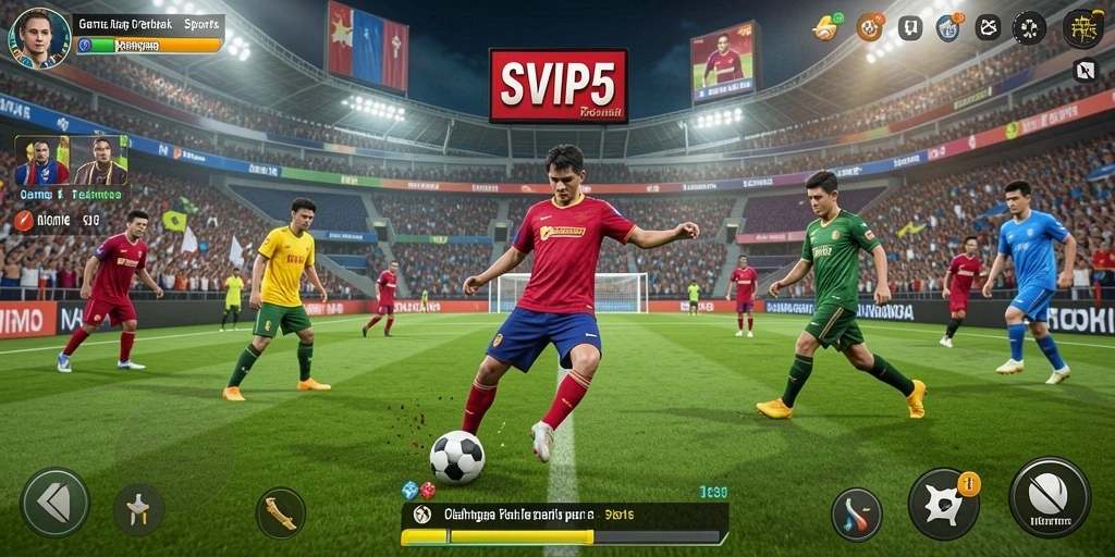 Tampilan gameplay yang menarik dan realistis di SVIP5